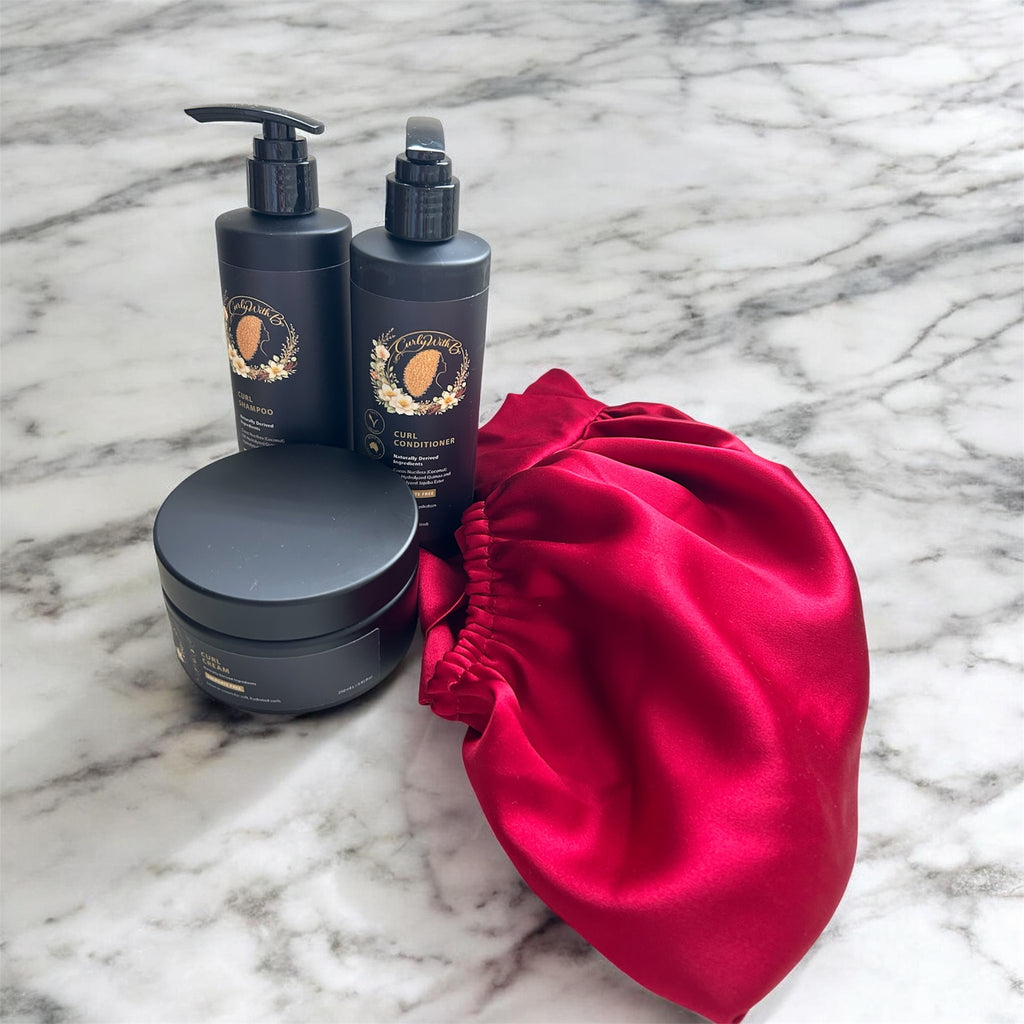 Wash day and protect bundle